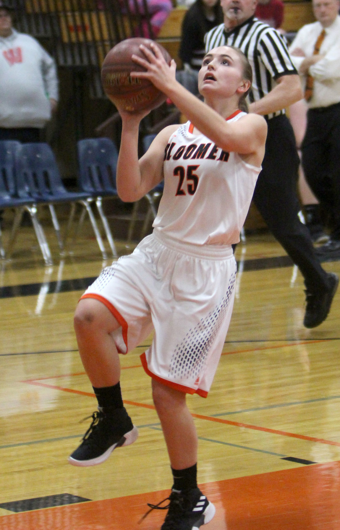 Spooner at Bloomer girls basketball 12-11-18